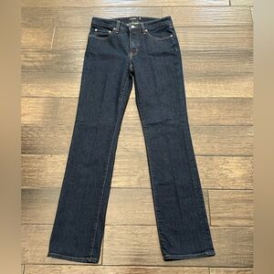 Lauren Ralph Lauren Denim Jeans Womens 6 Mid Rise Straight Leg Dark Wash